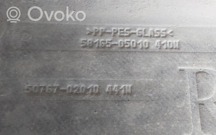 Toyota Avensis T270 Osłona boczna podwozia 5816505010