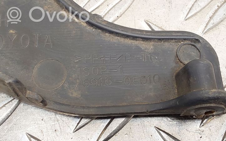 Toyota Avensis T250 Copertura del rivestimento del sottoporta anteriore 7691605010