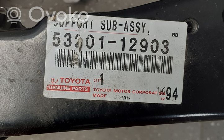 Toyota Corolla E140 E150 Jäähdyttimen kehyksen suojapaneeli 5320112903