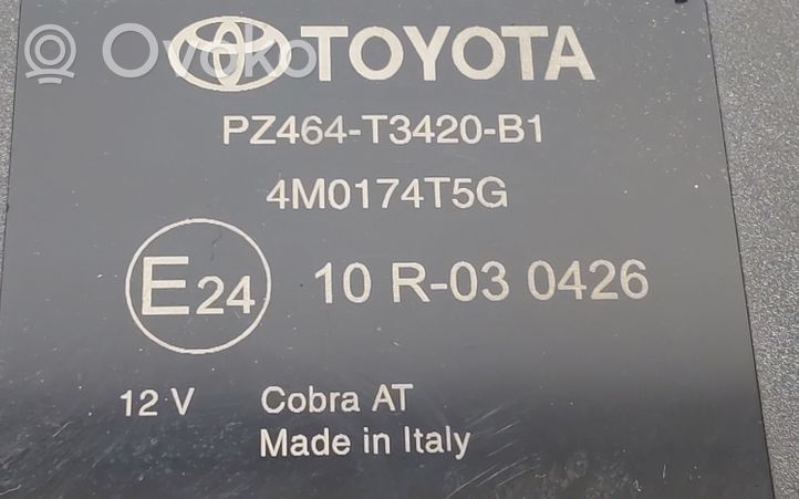 Toyota Auris 150 Sterownik / Moduł parkowania PDC PZ464T3420B1