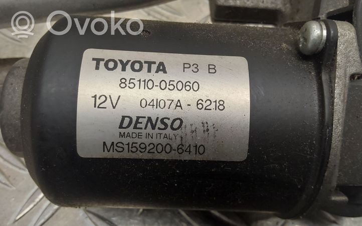 Toyota Avensis T250 Tiranti del tergicristallo anteriore 8511005060