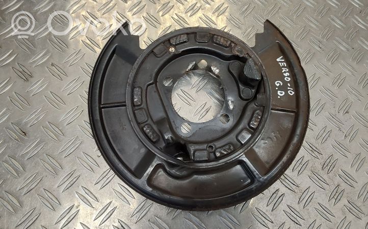Toyota Verso Couvercle anti-poussière disque de plaque de frein arrière 