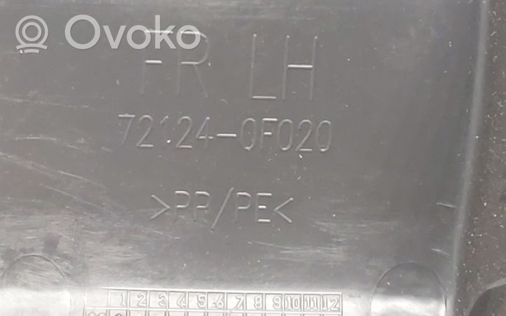 Toyota Verso Kuljettajan istuimen kiskon lista 721240F020