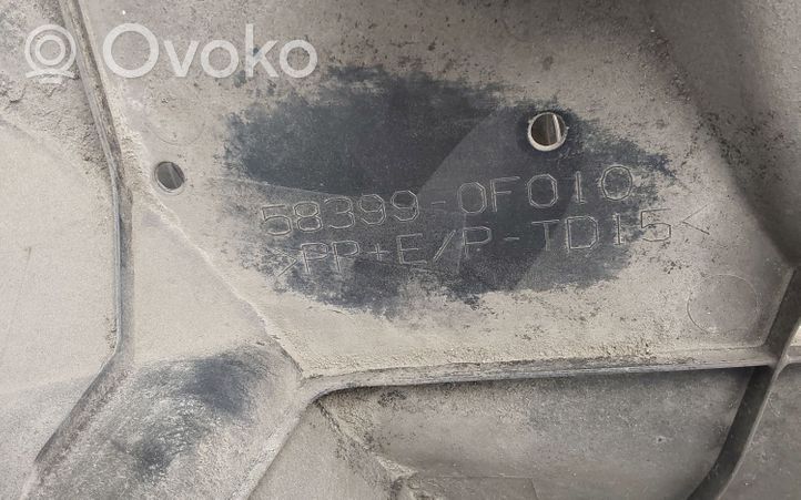 Toyota Verso Takapuskurin alustan suoja välipohja 58399OF010