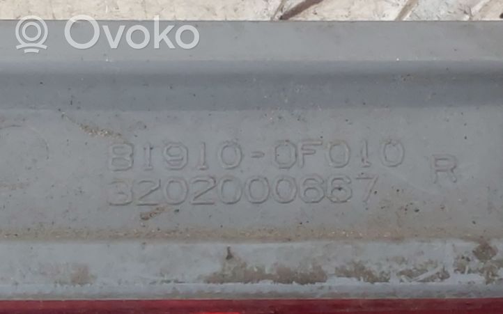 Toyota Verso Takavalon heijastin 819100F010