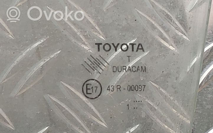Toyota Verso Etuoven ikkunalasi, neliovinen malli 43R00097