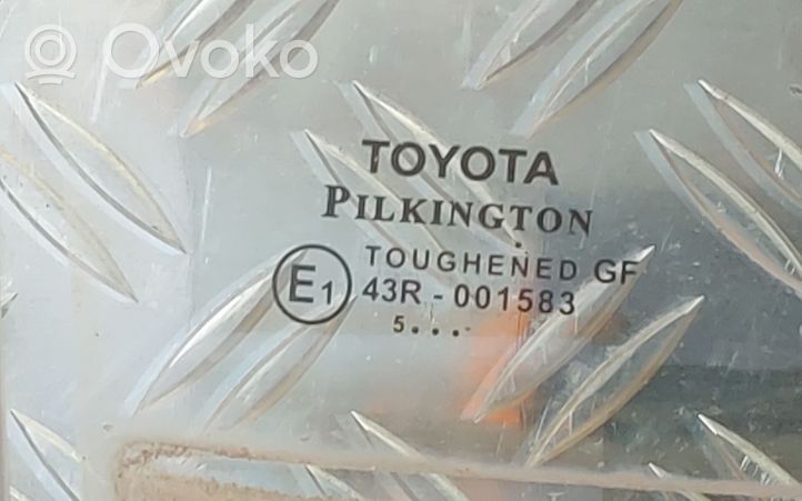 Toyota Auris E180 Vitre de fenêtre porte arrière 43R001583