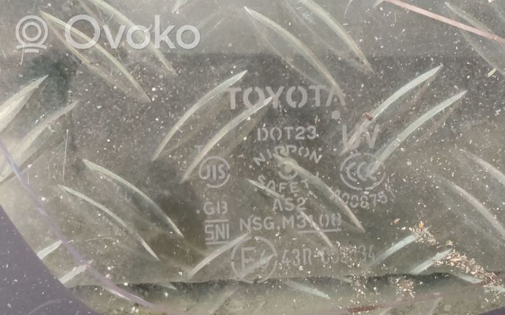 Toyota Prius (XW30) Galinis šoninis kėbulo stiklas 43R005834