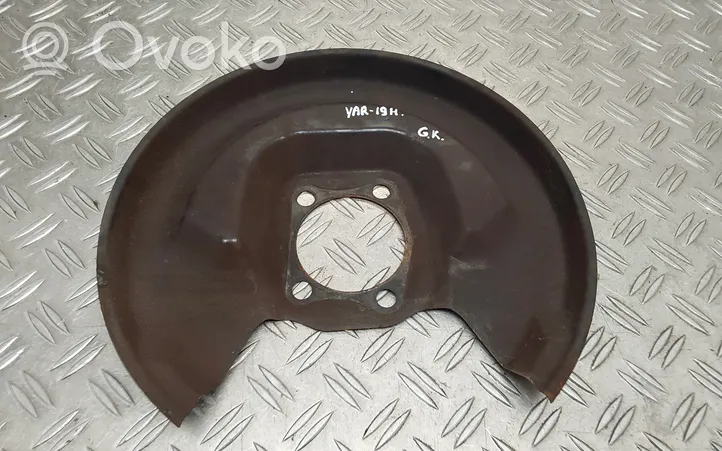 Toyota Yaris Couvercle anti-poussière disque de plaque de frein arrière 