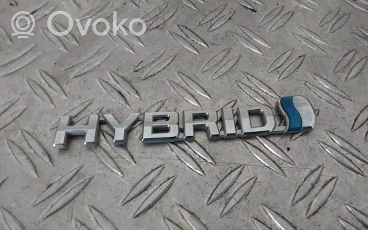 Toyota Yaris Logos, emblème, badge d’aile 753740D050