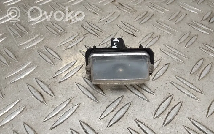 Toyota Yaris Lampa oświetlenia tylnej tablicy rejestracyjnej 