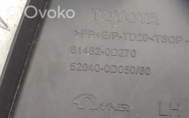 Toyota Yaris Grille antibrouillard avant 814820D270
