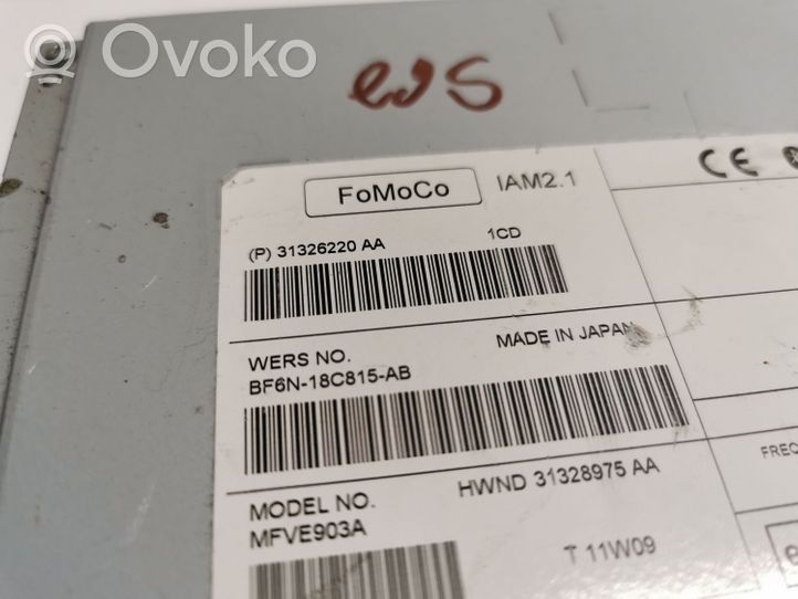 Volvo S60 Radio/CD/DVD/GPS-pääyksikkö 31326220