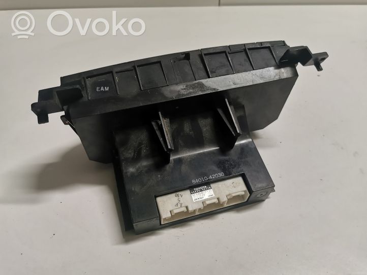 Toyota RAV 4 (XA20) Ilmastoinnin ohjainlaite 8865042170