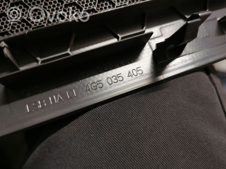 Audi A6 C7 Rejilla moldura del altavoz en la bandeja del maletero 4G5035405