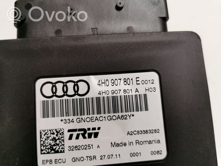 Audi A6 C7 Modulo di controllo del freno a mano 4H0907801E