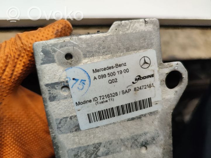 Mercedes-Benz C W205 Moottoriöljyn jäähdytinlaite A0995001900