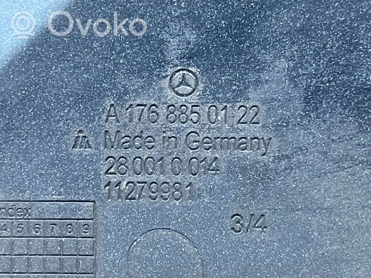 Mercedes-Benz A W176 Capuchon, crochet de remorquage avant A1768850122