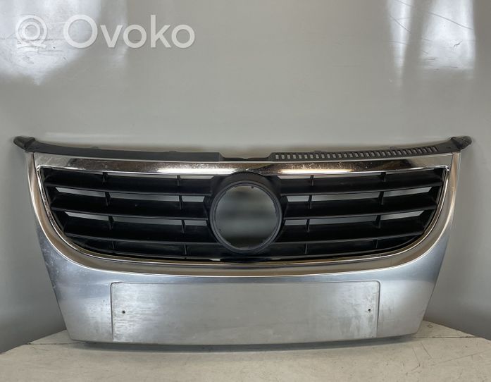 Volkswagen Touran I Grille calandre supérieure de pare-chocs avant 1T0853651D