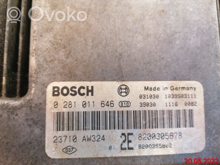 Nissan Primera Sterownik / Moduł ECU 281011646