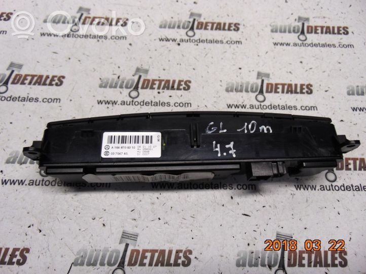 Mercedes-Benz GL X164 Un conjunto de interruptores A1648709210