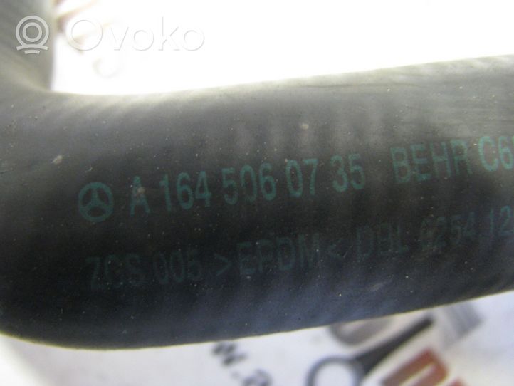 Mercedes-Benz ML W164 Engine coolant pipe/hose A1645060735