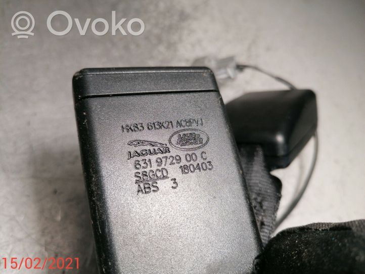 Land Rover Range Rover Velar Klamra środkowego pasa bezpieczeństwa fotela tylnego 631972900C