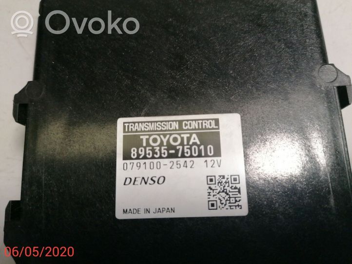 Toyota Prius (XW30) Unidad de control/módulo de la caja de cambios 8953575010