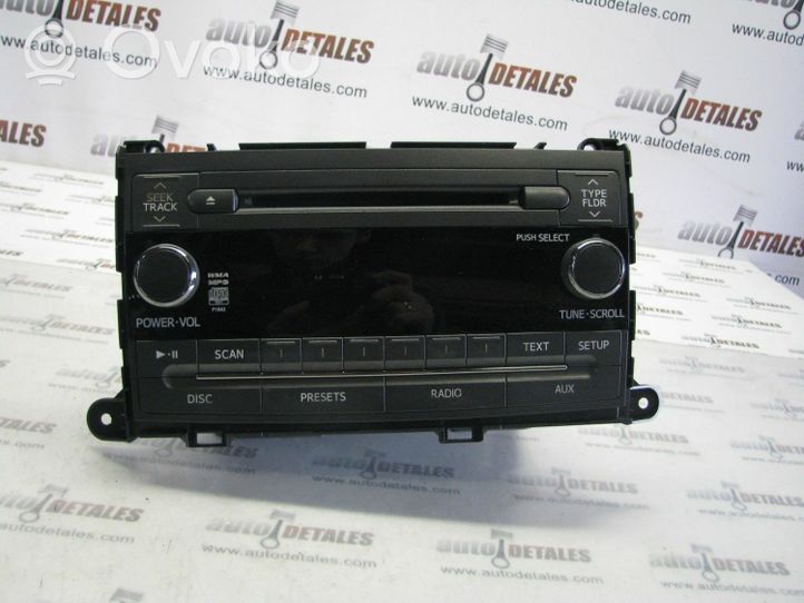 Toyota Sienna XL30 III Unité principale radio / CD / DVD / GPS 8612008270