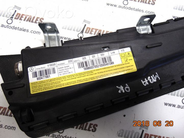 Mercedes-Benz A W169 Airbag portiera anteriore A1698603705