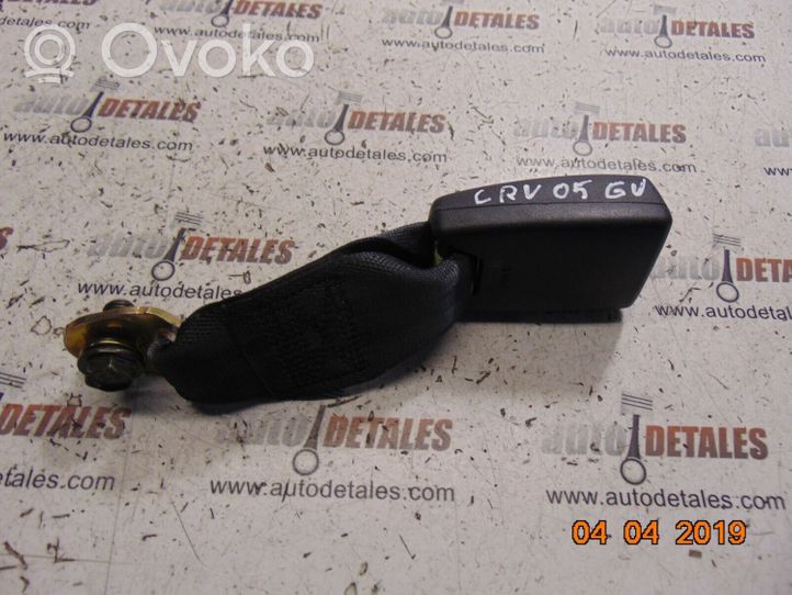 Honda CR-V Boucle de ceinture de sécurité arrière centrale 068637