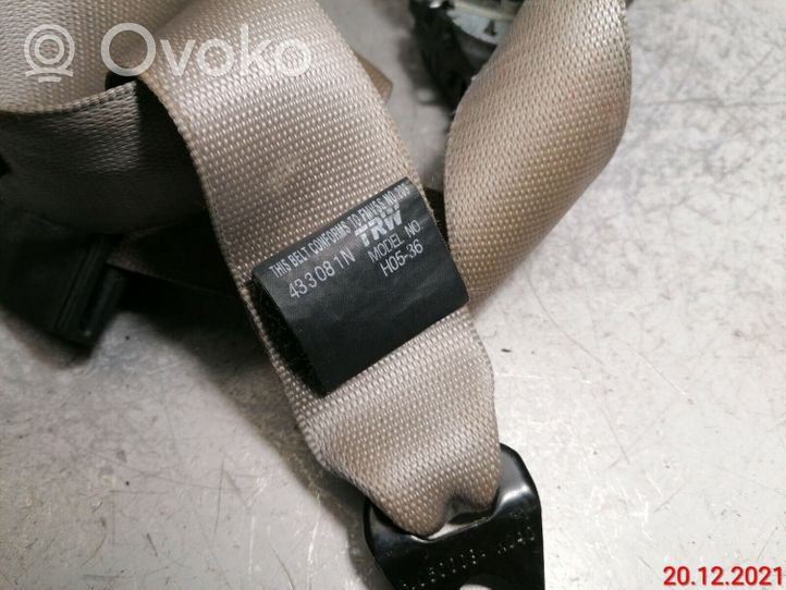 Mercedes-Benz GL X164 Rear seatbelt A1648602085