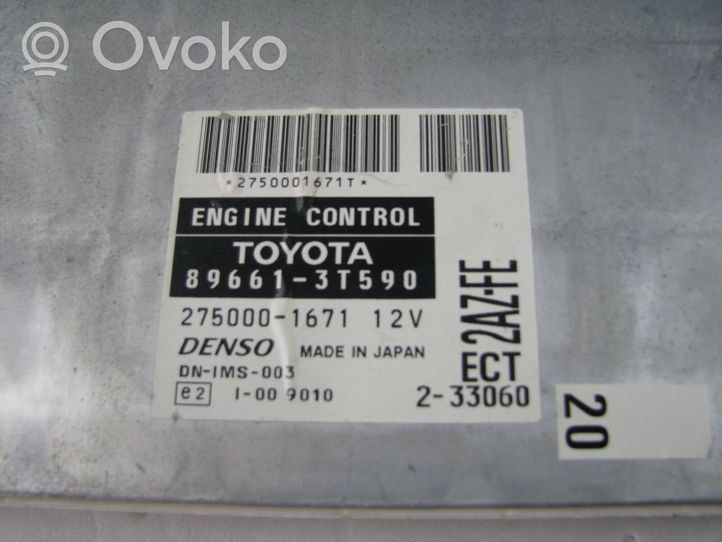 Toyota Camry Moottorin ohjainlaite/moduuli 896613T590