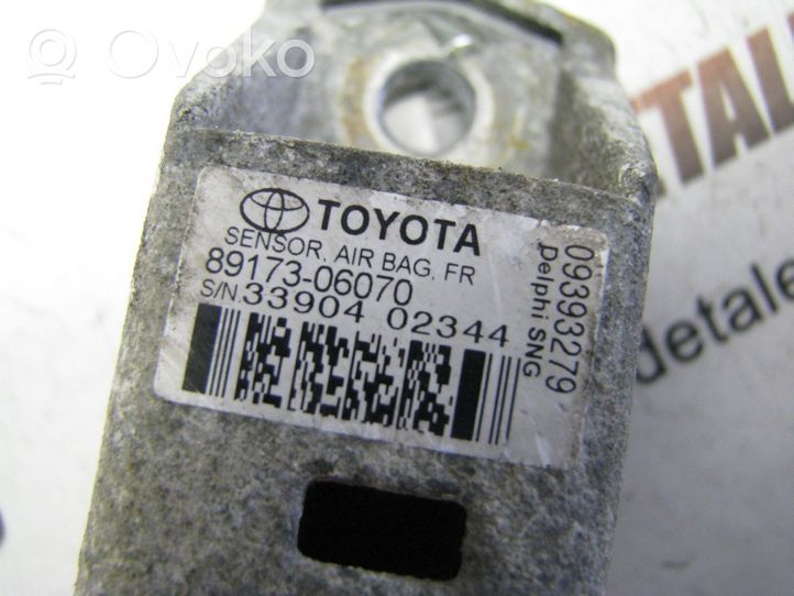 Toyota Camry Sensore d’urto/d'impatto apertura airbag 8917306070