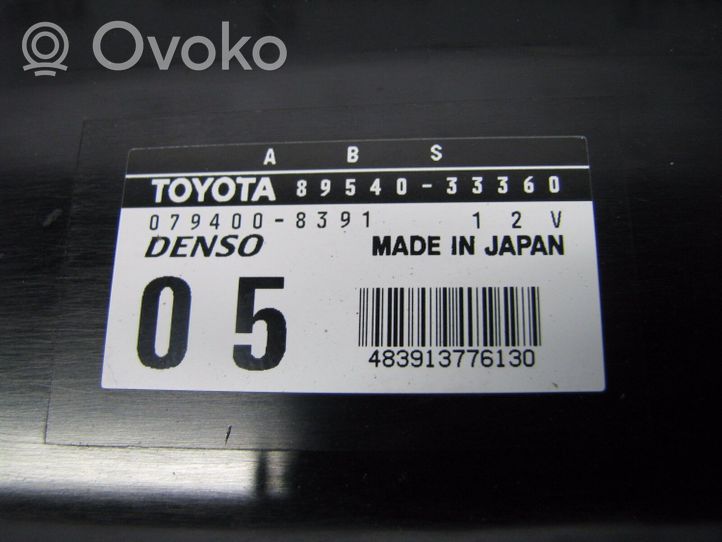 Toyota Camry Sterownik / moduł ABS 8954033360