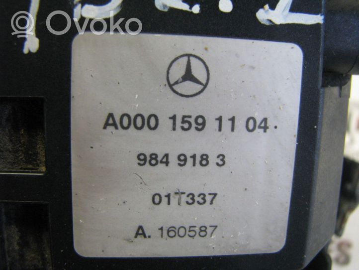 Mercedes-Benz E W210 Riscaldatore liquido di raffreddamento A0001591004