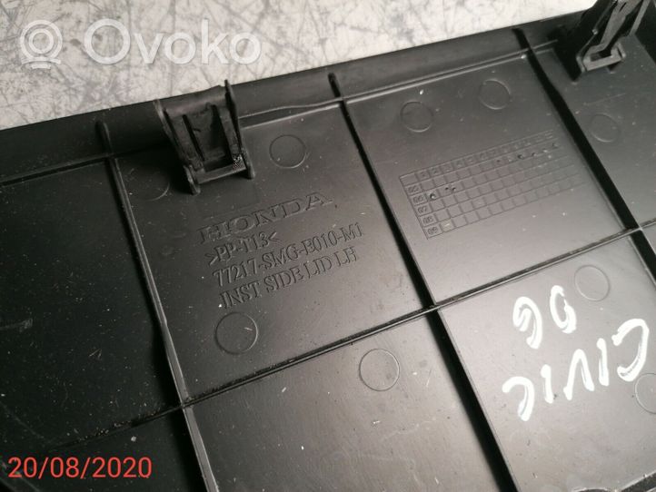 Honda Civic Rivestimento estremità laterale del cruscotto 77217SMGE010M1