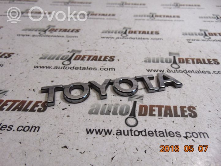 Toyota Avensis T270 Logo, emblème de fabricant 