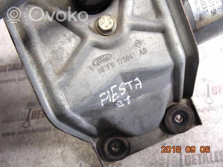 Ford Fiesta Tringlerie et moteur d'essuie-glace avant 96FB17B571