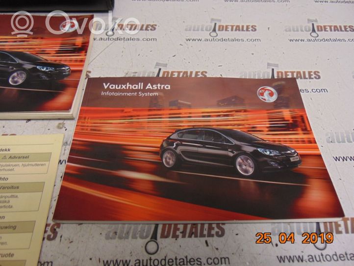 Vauxhall Astra J Libretto uso e manutenzioni 