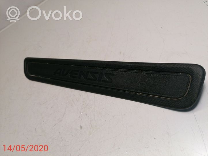 Toyota Avensis T270 Galinio slenksčio apdaila (vidinė) 6791605040