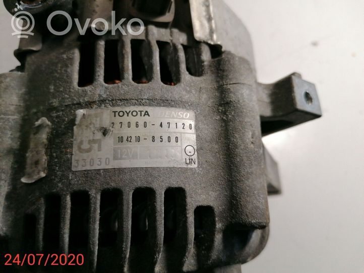 Toyota Verso-S Generatore/alternatore 2706047120