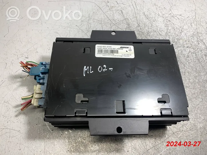 Mercedes-Benz ML W163 Amplificatore A1638201889