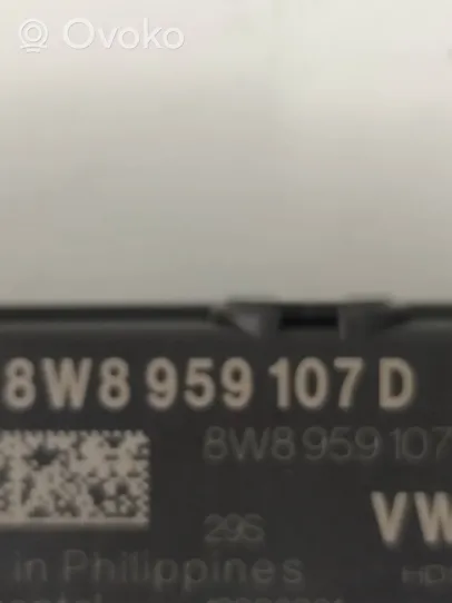 Audi e-tron Sterownik / Moduł elektrycznej klapy tylnej / bagażnika 8W8959107D