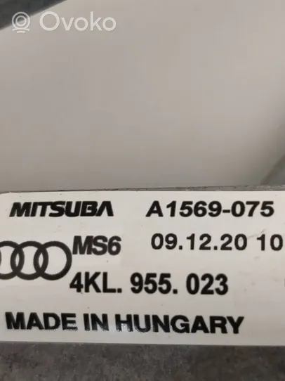 Audi e-tron Tringlerie et moteur d'essuie-glace avant 4KL955023