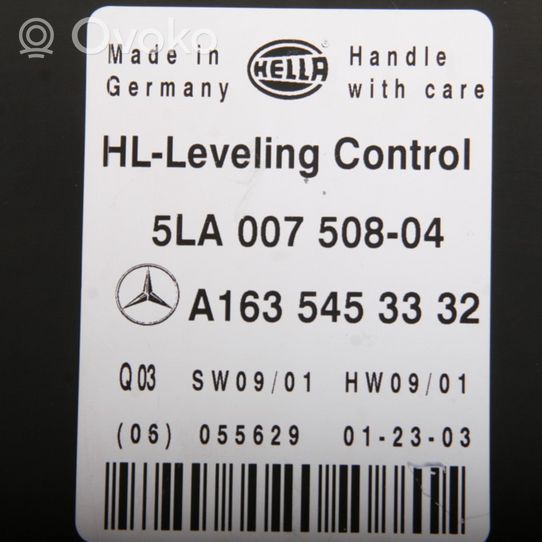 Mercedes-Benz ML W163 Module d'éclairage LCM A1635453332