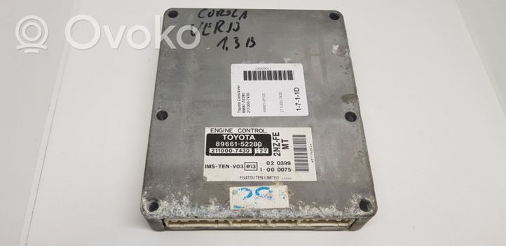 Toyota Corolla Verso AR10 Sterownik / Moduł ECU 8966152280