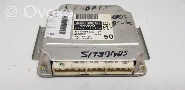 Toyota Corolla E120 E130 Calculateur moteur ECU 8966102750