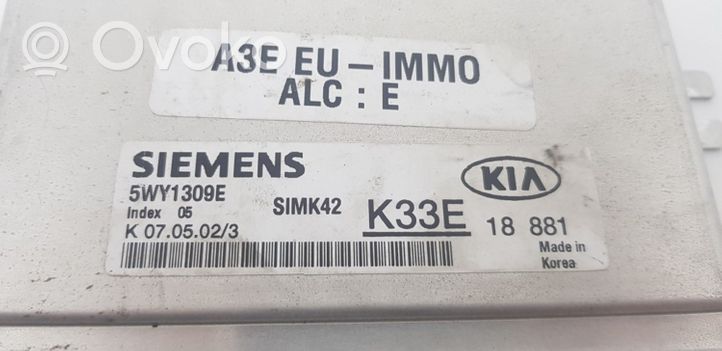 KIA Rio Calculateur moteur ECU 5WY1309E