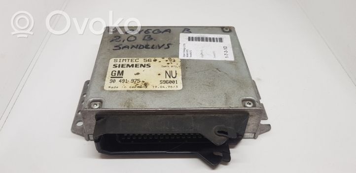 Opel Omega B1 Sterownik / Moduł ECU 90491975